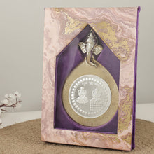 Pleasing 100GM Lakshmi-Ganesh Silver Coin
