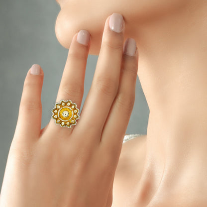 Riya Charming Gold Ring