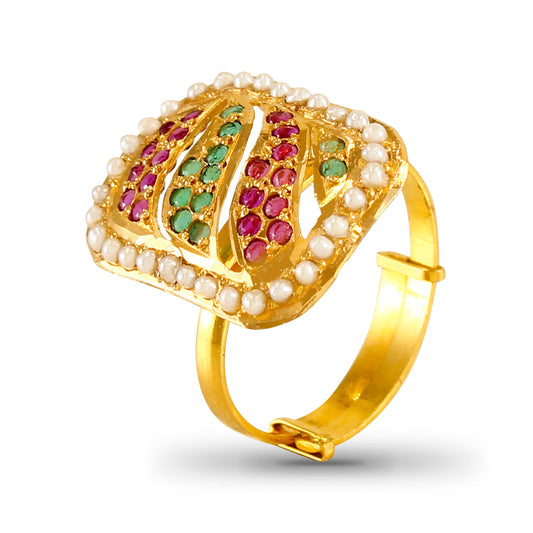 Lavanya Imposing Gold Ring
