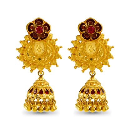 Suri Classy Gold Earrings