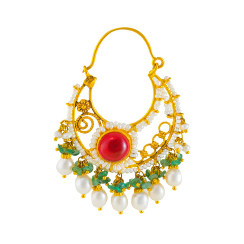 Aadab Majestic Gold Nose Ring