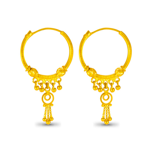 Anita Jovial Gold Earrings