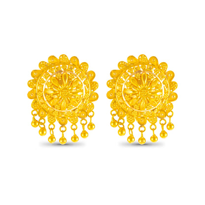Aadhira Charming Gold Earrings