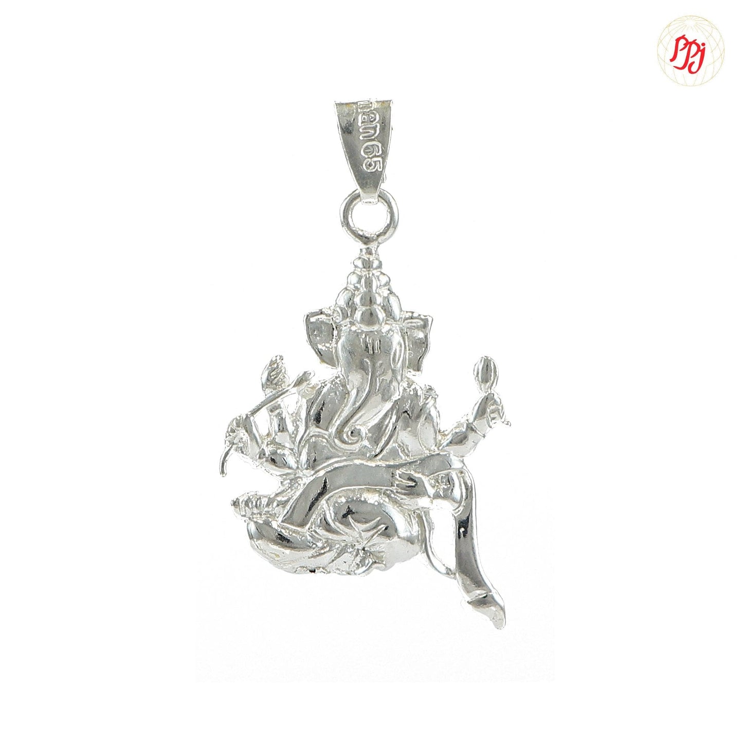 Majestic Aaradhya Silver Pendant