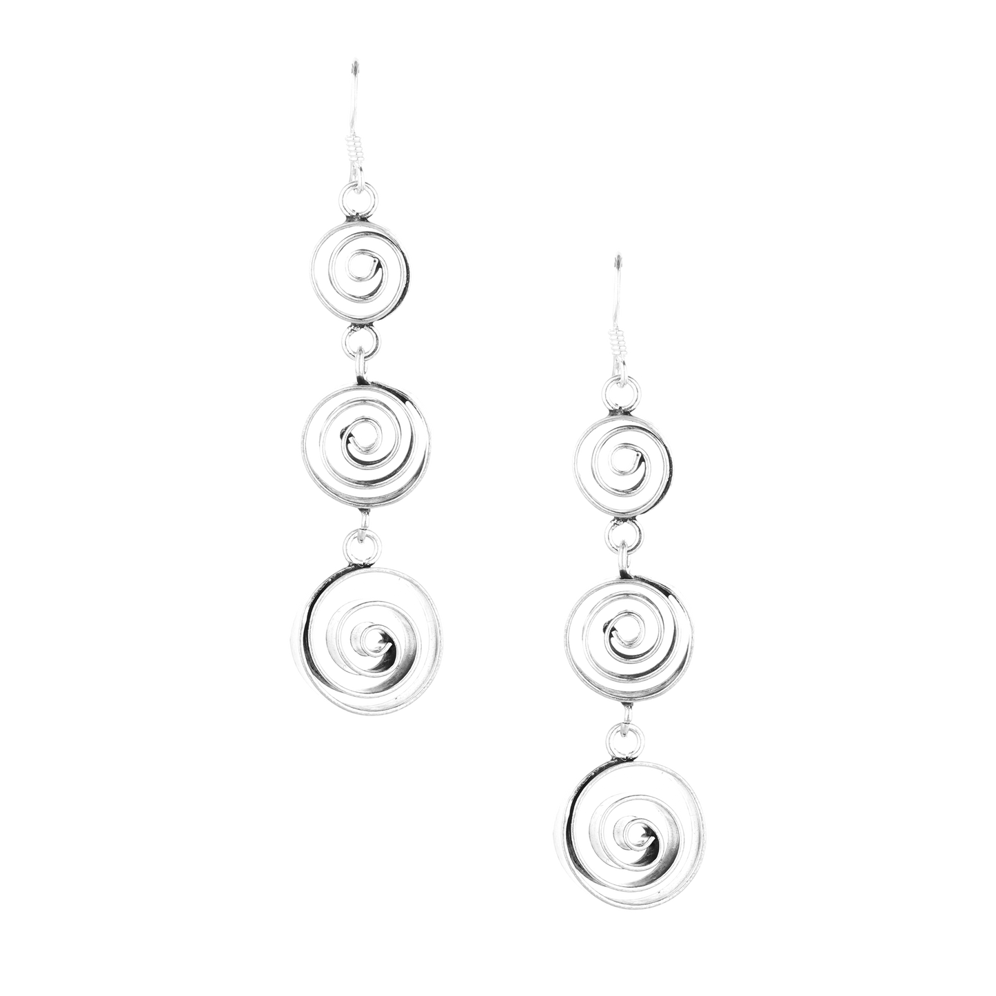 Eva Sterling Silver Earrings