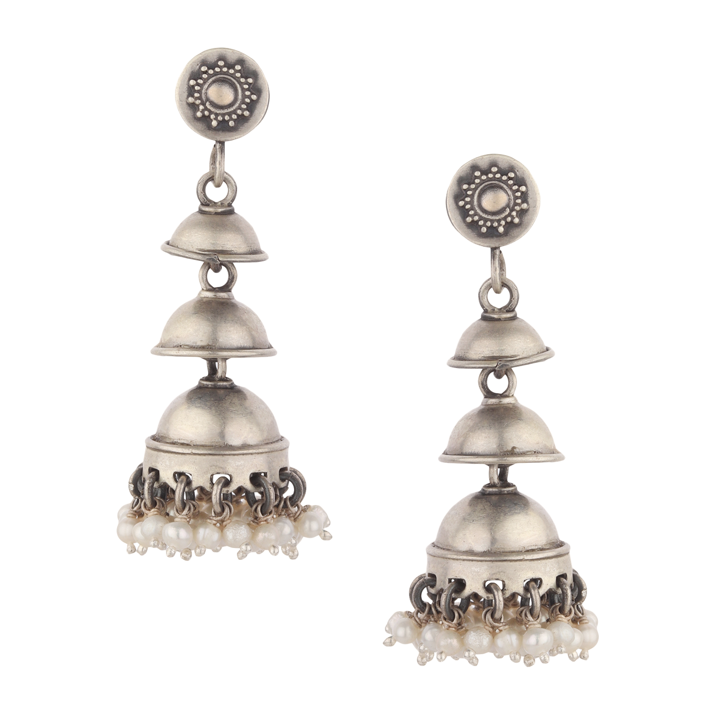 Ivana Sterling Silver Earrings With Pearl