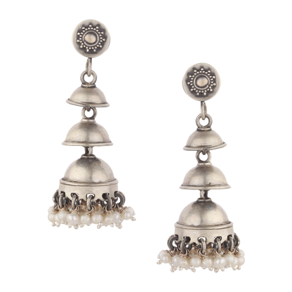 Ivana Sterling Silver Earrings With Pearl