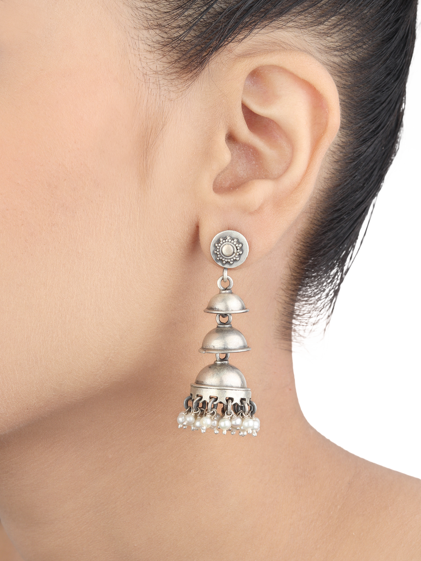 Ivana Sterling Silver Earrings With Pearl